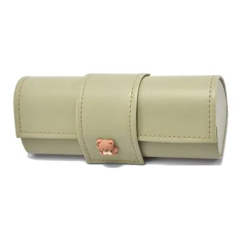 ALOENEY PU Eyeglass Pouch Medium Size Unisex Multicolor