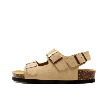 Romon Beach Sandals Unisex Sand, Black Khaki