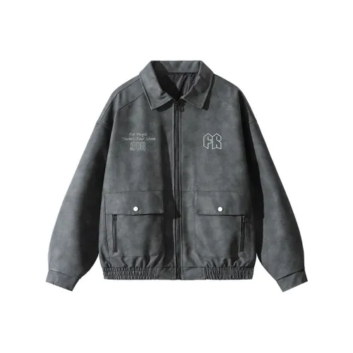 FAX FOR FMACM Leather Jacket Unisex