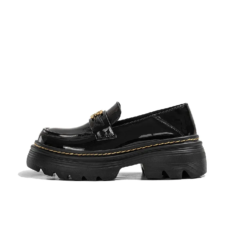 Old Meow Loafers 6cm Women's Black-0