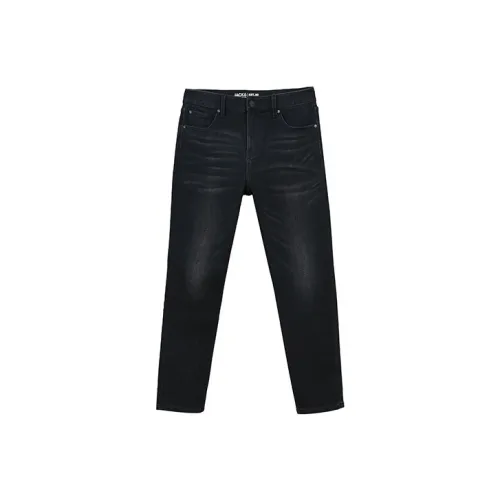 JACK JONES· Jeans Men's Dark Gray Denim