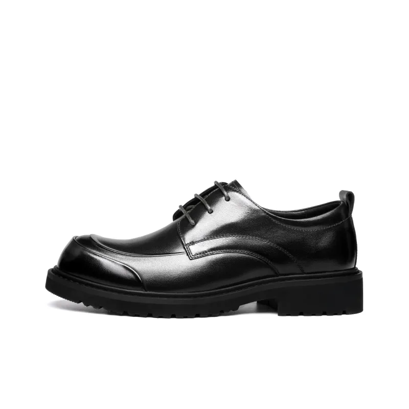 HAPPY DINO Men's Casual Shoes Men Low Top Black, Brown-0