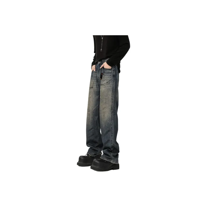 *EVAE+MOB Jeans Unisex Vintage Blue-0