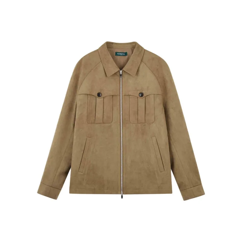 BY CREATIONS Jackets Coats Men's Brown-0