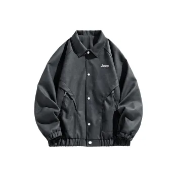 Jeep Leather Jacket Fall And Winter Unisex