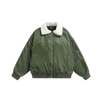 GEOFFREY B. SMALL Puffer Jacket Unisex Army Green