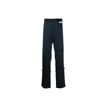 OFF WHITE Elongated Straight leg Trousers