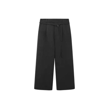 NANS STUDIO Casual Pants Men's Charcoal Black