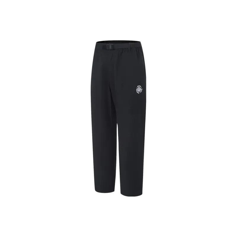 Steven Harrington X LiNing Li Ning X Steven Harrington Casual Pants Men Black-0