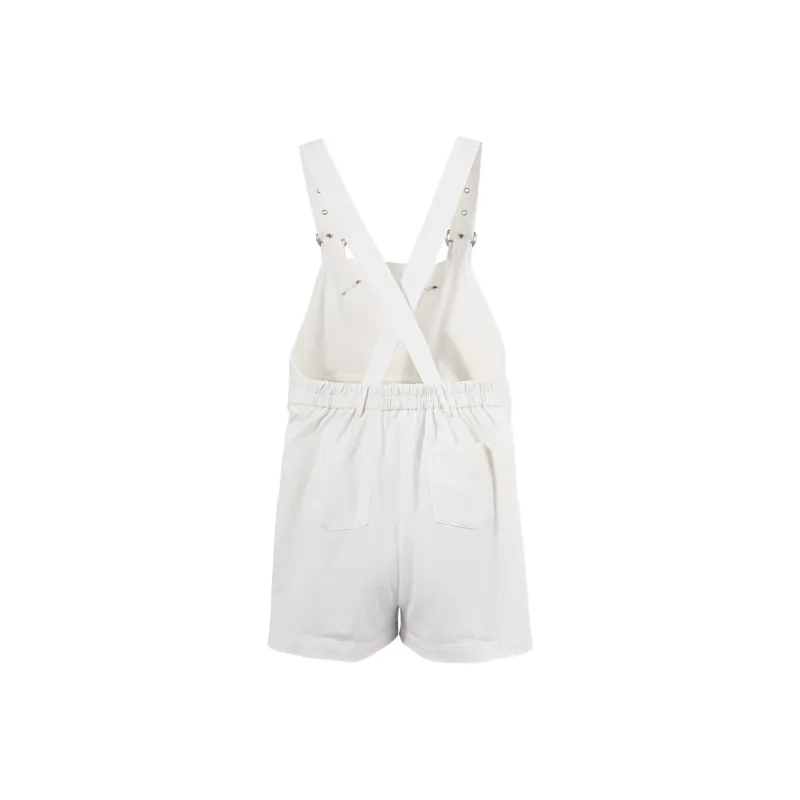 SNBL Denim Shorts Women's White-1