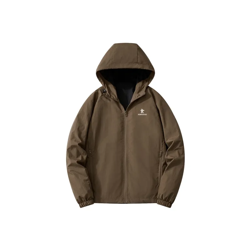 ROBINHOOD Jackets Coats Unisex Army Green-4