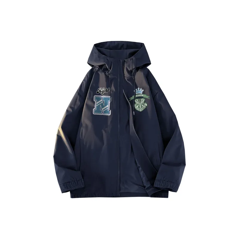 BENGEN Jackets Coats Unisex Black-5