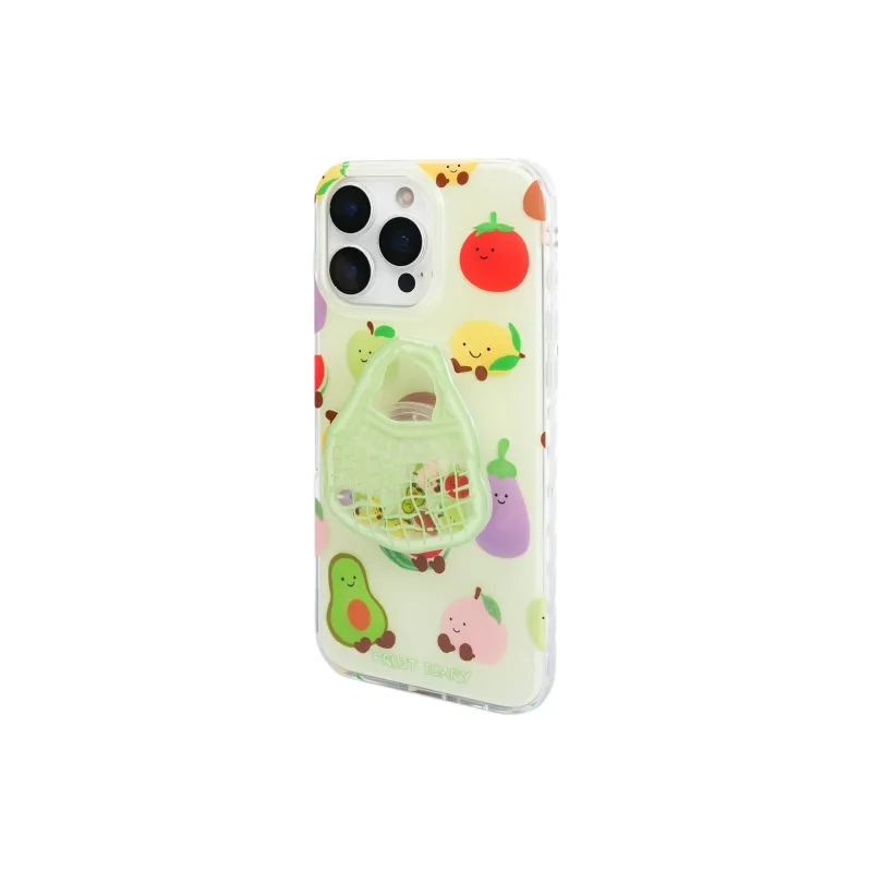 Wei Xin Acrylic Material Full Screen Fruit Jeycat Phone Cases Compatible With IPhone 16/15 Pro Max/Apple 13/14 Pro/Max-2