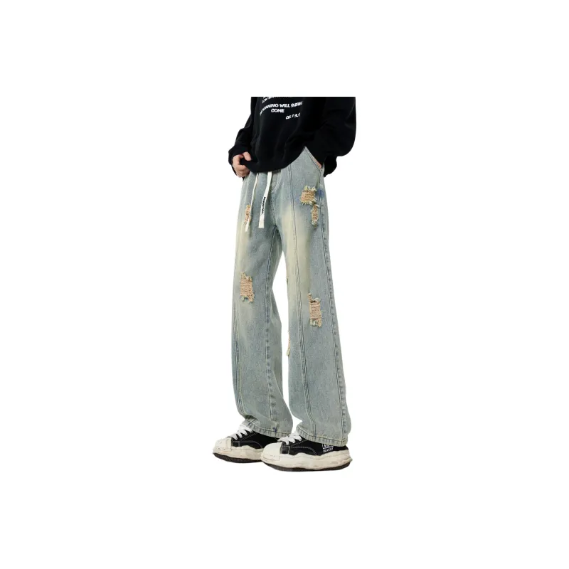 WARNING LIGHT Jeans Unisex-3