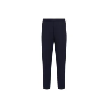 EMPORIO ARMANI Tapered Leg Twill Weave Trousers