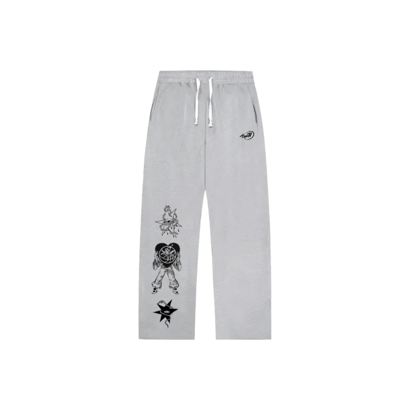 TIP OFF Knitted Sports Pants Unisex-2