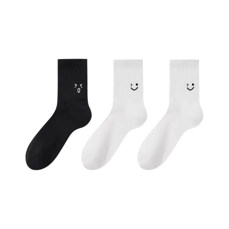 MADALLO Mid Calf Socks Women's 3 Pack-2
