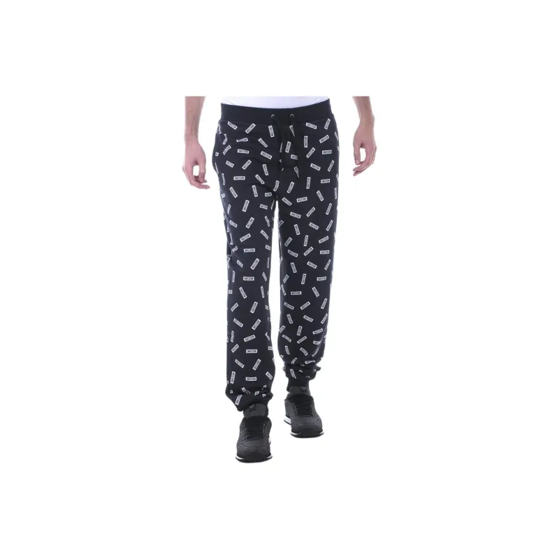 MOSCHINO Knitted Sweatpants Men's Black-0