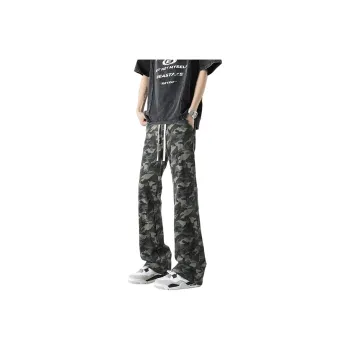 LA'T.WEEKEND Casual Pants Unisex Camouflage