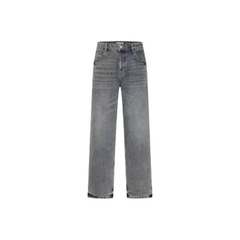 URBAN REVIVO Jeans Men's Dark Gray Blue