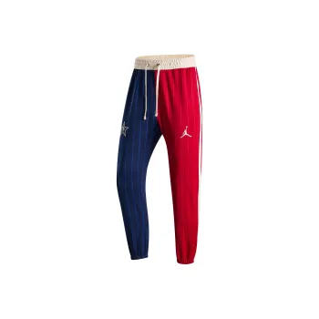 Jordan All Star 2024 Knitted Sports Pants Men's Deep Team Red