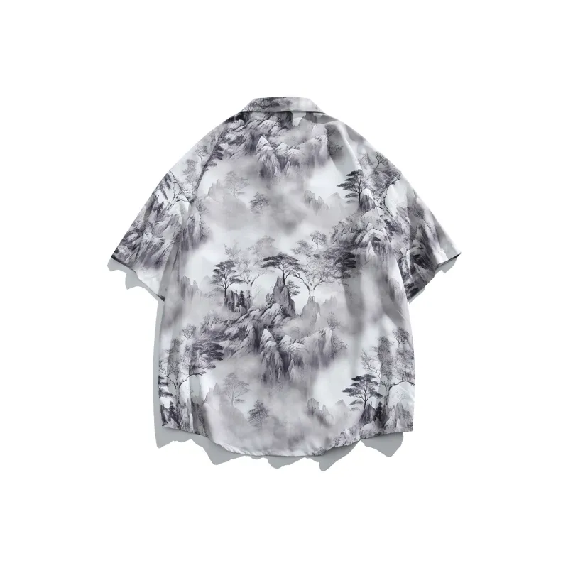 HIKZ Shirt Unisex Ink Wash Jungle-1