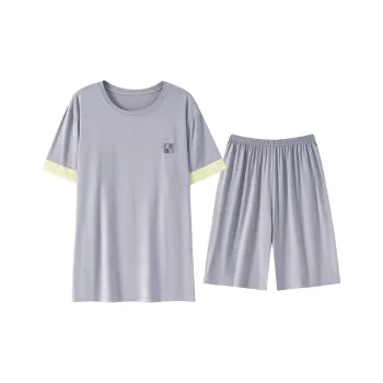 FENTENGCARE Pajama Set Men's Gray