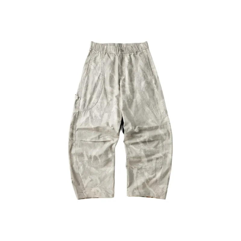 FAIRWHALE Casual Pants Unisex White-0