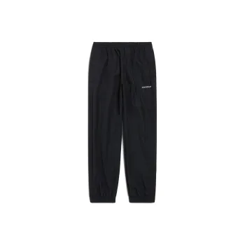 Balenciaga Casual Pants Regular Fit Unisex Black
