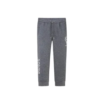 KARL LAGERFELD FW23 Knitted Sweatpants Men's Light Gray