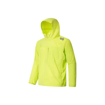 LOOP BURN Trench Coat Unisex Neon Green