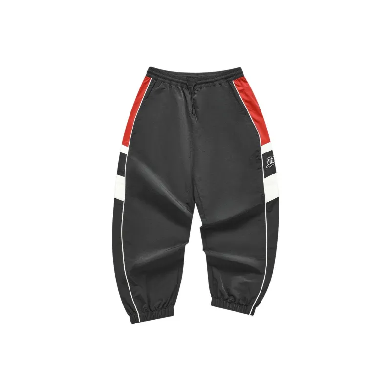 FILA FUSION Knitted Sports Pants Men's Jet Black-0