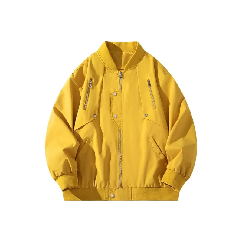 Warrior Huichao Riding The Wind Collection Baseball Jacket Unisex-6