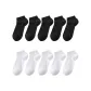 10 Pack (Black 5+White 5)