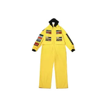 Hood By Air Jumpsuits Unisex Yellow