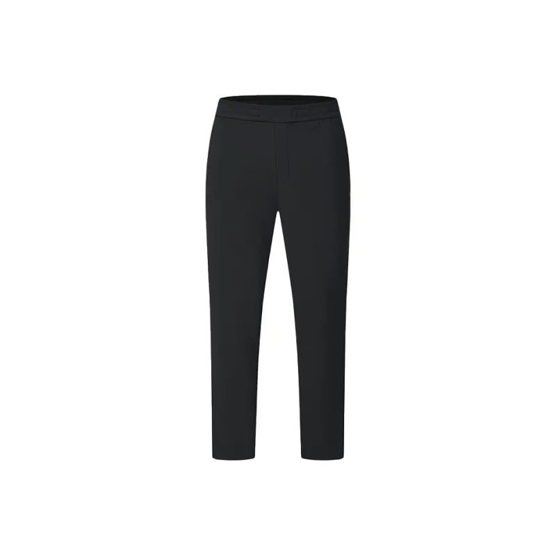 FILA Knitted Sports Pants Men's Pitch Black-0