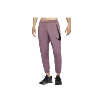 Nike Therma FIT Knitted Sweatpants Men's Bright Burgundy Red