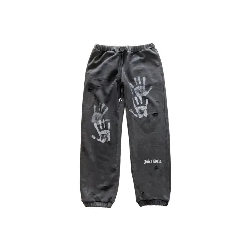 Juice Wrld Knitted Sweatpants Unisex Black