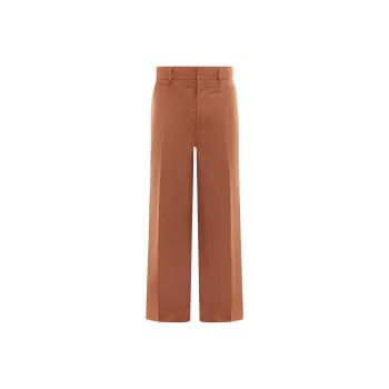NANUSHKA Wide Leg Cropped Trousers