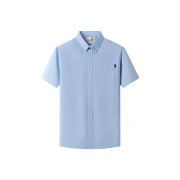 Timberland SS25 Shirt Men's B02 Blue