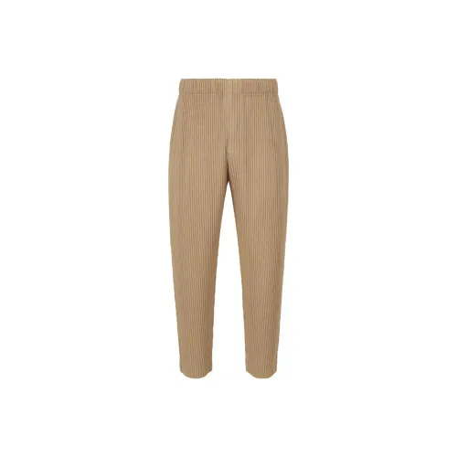 ISSEY MIYAKE Monthly Color February Casual Pants Men's Beige
