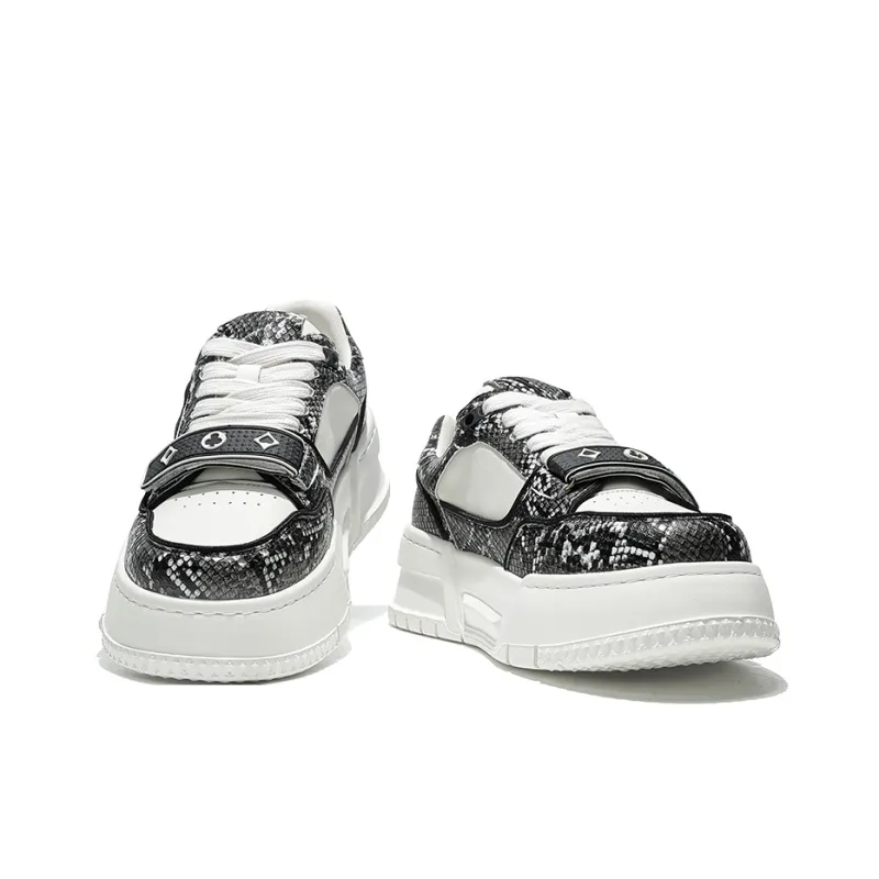 MOERBAI Lava Series Height Increasing Low Top Casual Shoes Men's-16