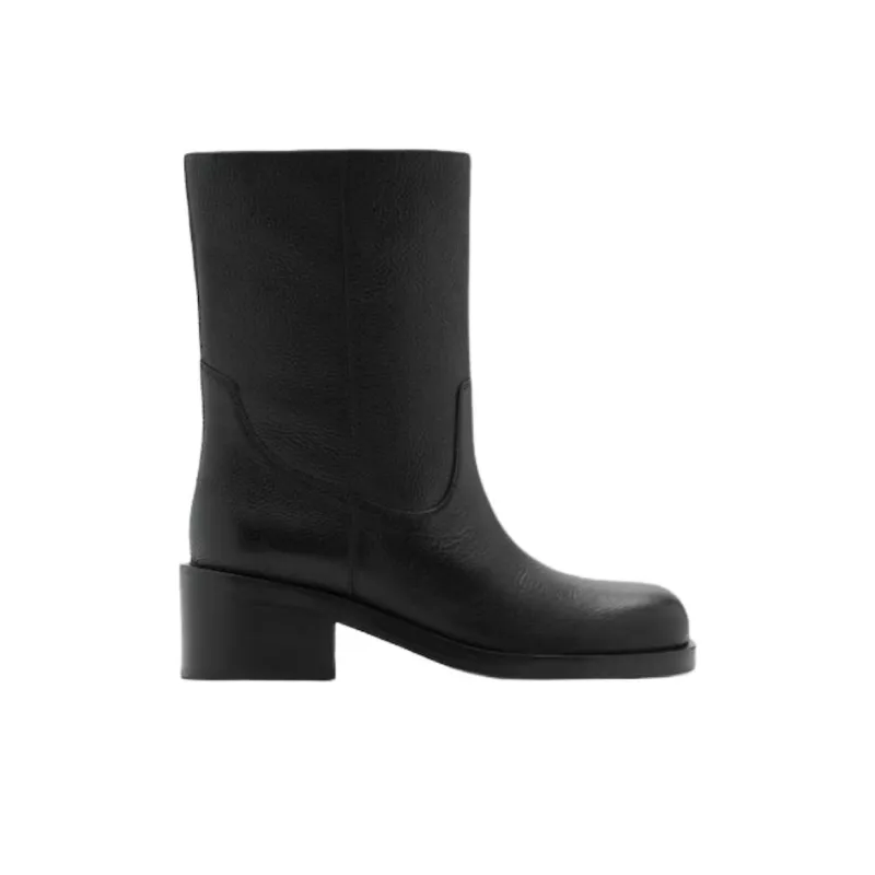 MANGO Ankle Boots Women's Black-1