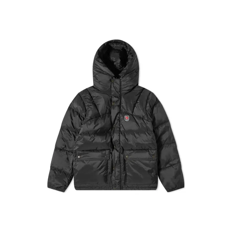 Fjallraven Jackets Coats Men's Black-0