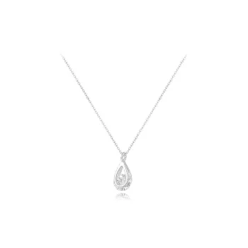 FORCHI Sterling Silver Necklaces Women's Instagram Style Students Affordable Date Love Confession