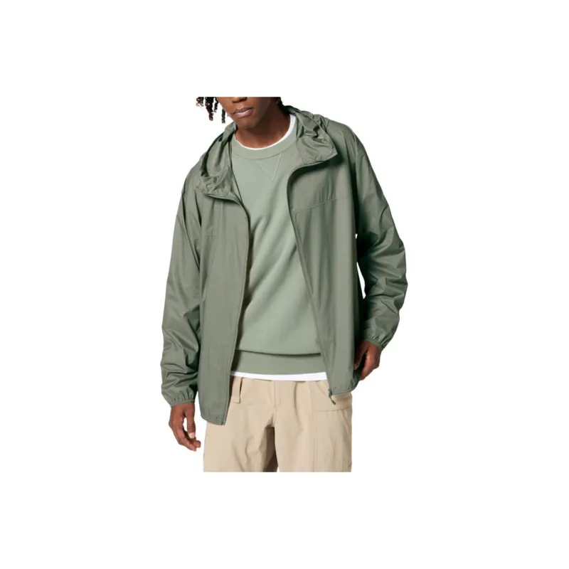 UNIQLO Breathable Windproof Sun Protection Clothing Men's Grass Green-0