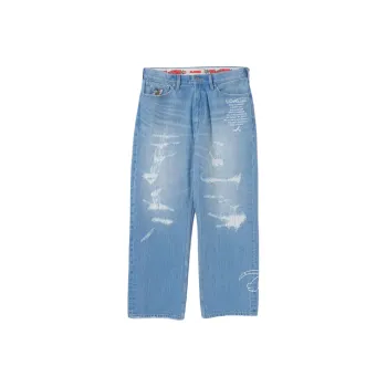 XLARGE Tom And Jerry Co-branded Model Jeans Unisex