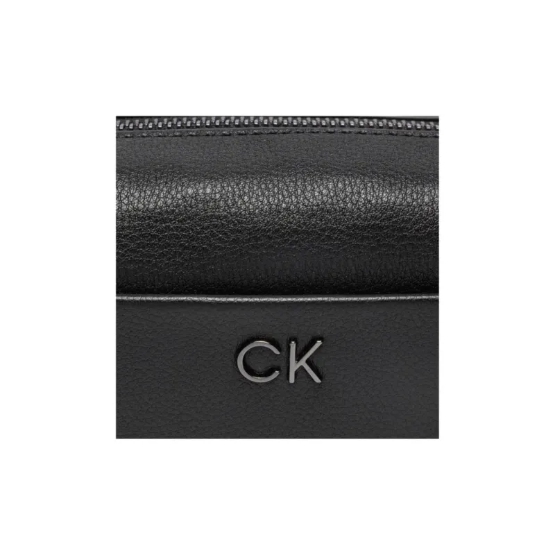 CALVIN KLEIN Artificial Leather Shoulder Bag Trumpets Women's Black-3