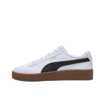 PUMA Sky Light Brogue Anti Slip Wear Resistant Low Top Skateboard Shoes Unisex White