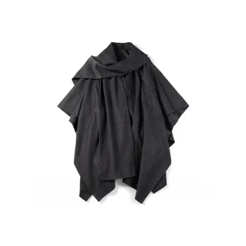 S CREST Cloaks Unisex Dark Gray